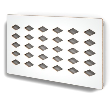 Osłona maskownica grzejnika 68x89cm M13 Biała