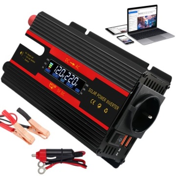 12V 24V 220V Měnič Napětí 700 Automobilová Usb Bezpečnostní