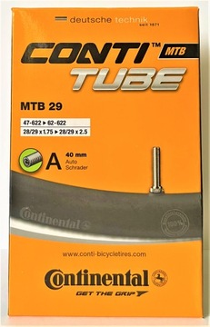Трубка Continental MTB 28/29x1,75/2,5 Auto 40/MOCNA