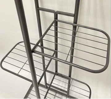 Подставка для цветов, подставка для цветов, графит, высокая для дома, офиса