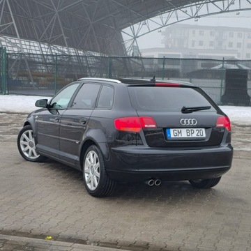 Audi A3 8P Hatchback 3d 2.0 TDI PD 170KM 2006 Audi A3 Sportback 2.0 TDI DPF S line Sportpaket, zdjęcie 14