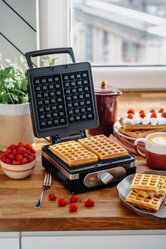 БОЛЬШАЯ ТВЕРДАЯ ВАФЕЛЬЧИКА 2000 Вт XXL 2 ХРУСТЯЩИЕ ПУШИСТЫЕ ВАФЛИ БОЛЬШОЙ ТОСТ