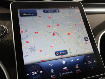 Mercedes Klasa C W206 Limuzyna Plug-in 2.0 300e 313KM 2021 Mercedes C 300 PHEV full LED skóra/alcantara, zdjęcie 34