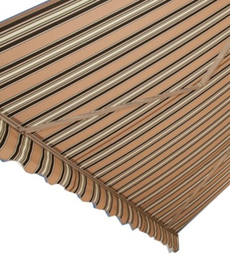 MARKIZA TARASOWA SanSeo Eco 300x250 zielono-beżowa
