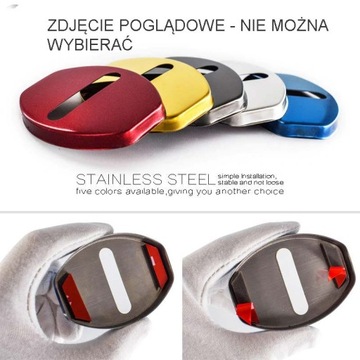 ДЕКОРАТИВНЫЕ НАКЛАДКИ НА ЗАМКИ VW AUDI SEAT SKODA МЕТАЛЛ