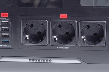 Dedra DEZS1500 Портативная электростанция 1500Вт