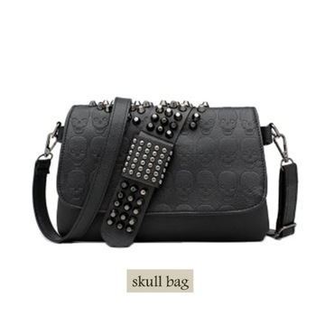 Rivet Messenger Bag Women Shoulder Bag Fashio