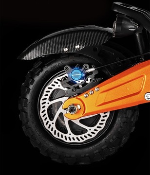 Электрический самокат складной Cheevalry S11 38 Ач 6000 Вт 120 км 11 дюймов + шлем
