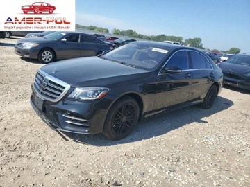 Mercedes Klasa S W222 2018 Mercedes-Benz Klasa S 560 4Matic 2018 4.0l 4.0 Benzyna 463KM