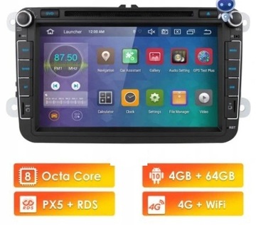 Магнитола Android 10 Volkswagen Golf Passat GPS vw B6
