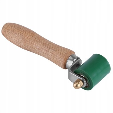 Прижимной ролик для рубероида, мембрана 40мм, зеленый