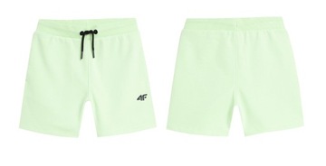 ДЕТСКИЕ ШОРТЫ ИЗ ХЛОПКОВОГО СПОТА 4F ДЛЯ МАЛЬЧИКОВ