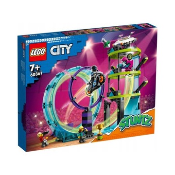 LEGO CITY 60361 EKSTREMALNE WYZWANIE KASKADERSKIE