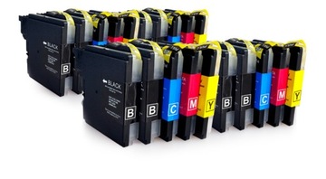 TUSZE DO DRUKARKI BROTHER DCP-J125 DCP-J315W LC985