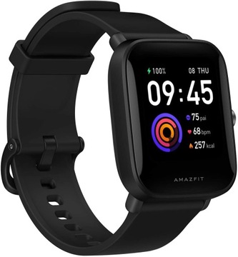 Czarny Smartwatch AMAZFIT Bip U Pro