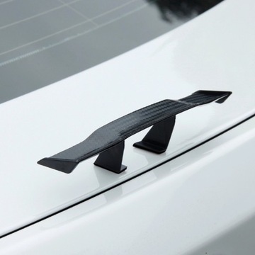LOTKA Carbon Spoiler Look 3D Mini Rear Trunk Wing