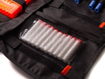 NERF ELITE COMMANDER + ЖИЛЕТ СТРЕЛКИ ОЧКИ