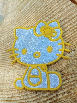 naszywka aplikacja pasmanteryjna Hello Kitty