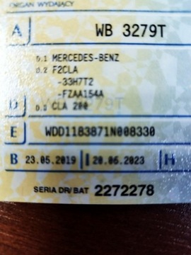 Mercedes CLA C118/X118 2019 Mercedes CLA 200 SalonPolska1wł, zdjęcie 7