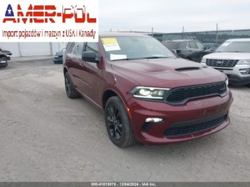 Dodge Durango III 3.6 V6 294KM 2022 Dodge Durango 2022 Dodge Durango GT AWD 3.6 Benzyna 295KM