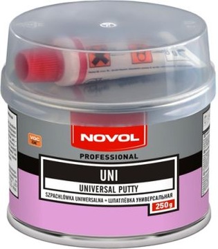 NOVOL SZPACHLA SAMOCHODOWA UNIWERSALNA UNI 250g