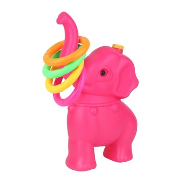 Party Toss Game 4 Rings Backyard Games Children Throw Circle Game for Pink