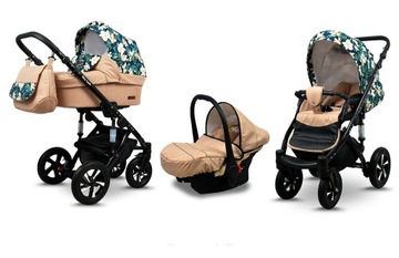BabyLux Wózek 3w1 dziecięcy spacerówka Sky Lark