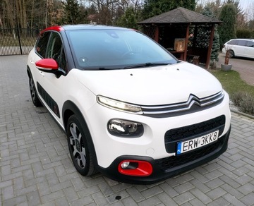 Citroen C3 III Hatchback 1.2 PureTech 82KM 2019 CITROEN C3 82 KM Led Panorama Android Auto Klimatronik Alu 17 Serwisowany, zdjęcie 1