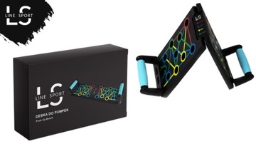 МНОГОФУНКЦИОНАЛЬНАЯ ДОСКА ДЛЯ ПУШ-АП SOLID TRENING STRENGTH LINESPORT УНИВЕРСАЛЬНАЯ