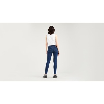 Karabin Levis 711 SKINNY - Niebieski Surowy 18881-0600-27/30