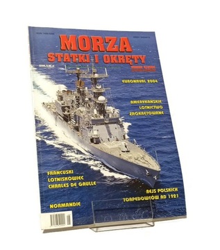 MORZA STATKI OKRĘTY 6 2004 FRANCUSKI LOTNISKOWIEC CHARLES DE GAULLE