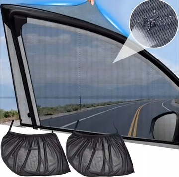 4 -кратная автомобильная комара сетка для стеклянного солнцезащитного крема для автомобильной занавески
