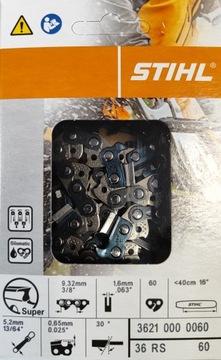 Stihl Łańcuch RS 3/8 /1,6mm 60 ogniw