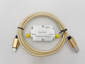 Styl 10M-6GHz 20DB TYPE-C LAN 10Mhz-6GHz wzmacniac