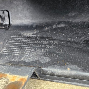 MERCEDES V TŘÍDA VITO 447 VIANO NÁRAZNÍK ZADNÍ