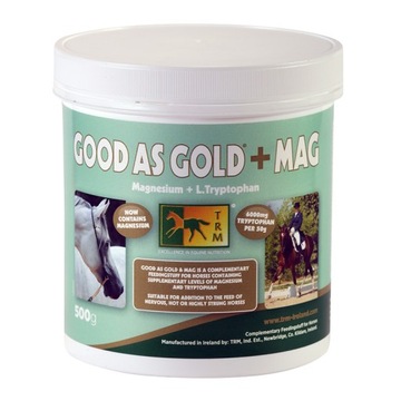 TRM GOOD AS GOLD + MAG 500g - preparat na uspokojenie dla koni