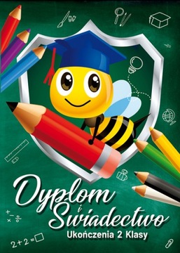 TECZKA UKOŃCZENIE KLASY 2 TECZKI NA ŚWIADECTWO i DYPLOM UKOŃCZENIA 2 KLASY