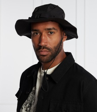 Hugo Boss kapelusz bucket czarny rozmiar 60