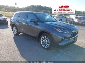 Toyota Highlander III 2023 Toyota Highlander Hybrid Limited, 2023r., 4x4, 2.5L 2.5 Benzyna 186KM