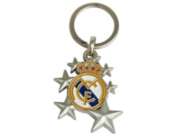 REAL MADRYT METALOWY BRYLOK BRYLOCZEK BRELOK BRELOCZEK GWIAZDKI