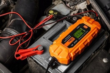 Prostownik automatyczny 4A/70W, 3-120Ah, do akumul