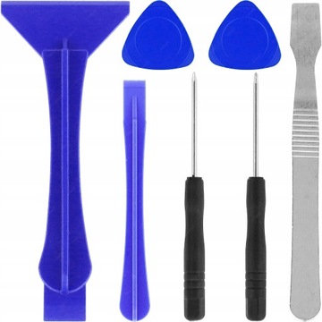 КЛЕЙ B-7000 15мл + РЕМКОМПЛЕКТ СТЕКЛА ДЛЯ ТЕЛЕФОНА, СМАРТФОНА, ПЛАНШЕТА, 7 ШТ.