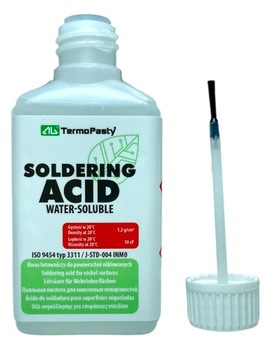 KWAS LUTOWNICZY SOLDERING ACID 50ml. Z PĘDZELKIEM