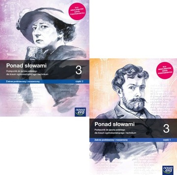 Ponad słowami 3 KOMPLET ( CZ. 1+ CZ. 2) NOWA ERA