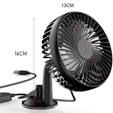 АВТОВЕНТИЛЯТОР С ПРИСОСКОЙ, ПОРТАТИВНЫЙ ВРАЩАЮЩИЙСЯ СТОЛ с USB-портом