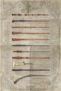 Harry Potter Różdżki - plakat 61x91,5 cm