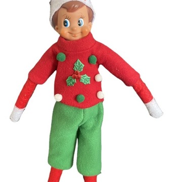 ELF ON THE SHELF PSOTNIK FIGURKA ELFA SKRZAT KRASNAL ŚWIĄTECZNY ADWENTOWY