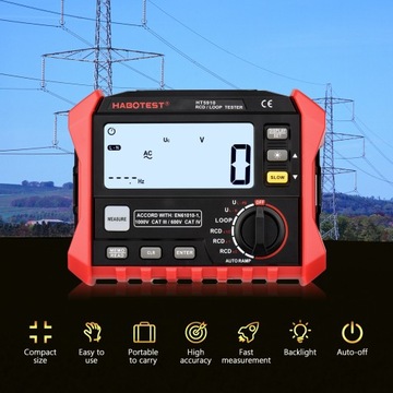 HABOTEST HT5910 4,7-дюймовый цифровой измерительный прибор с ЖК-дисплеем