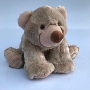 MIŚ PLUSZOWY MASKOTKA PRZYTULANKA BEŻOWY 30 cm