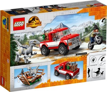 LEGO Jurassic World 76946 Поимка велоцираптора